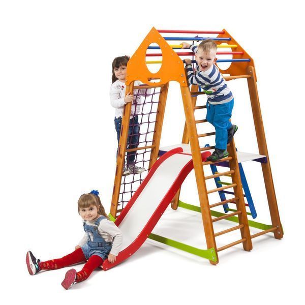 Дитячий спортивний комплекс BambinoWood Plus 2 SportBaby &laquo;BambinoWood Plus 2&raquo; (4) фото