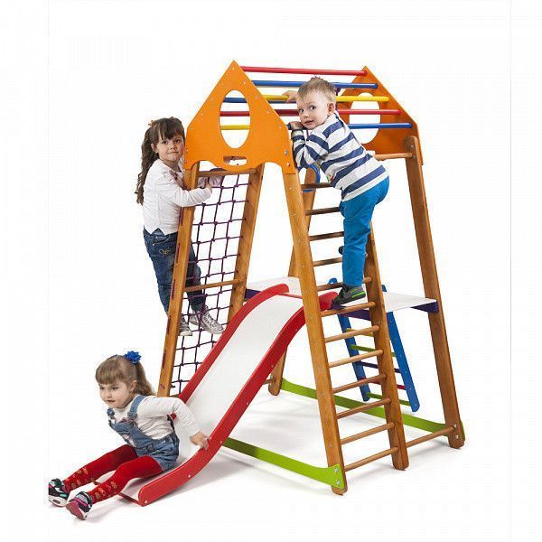 Дитячий спортивний комплекс BambinoWood Plus 2 SportBaby &laquo;BambinoWood Plus 2&raquo; (4) фото