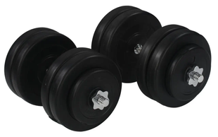 Гантели композитные разборные 2х25 кг (Металлический Гриф) для дома (1) 2x25 фото