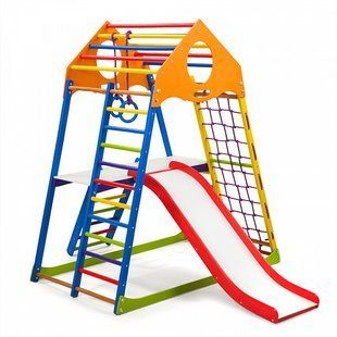 Дитячий спортивний комплекс KindWood Color Plus 2 SportBaby KindWood Color Plus 2 (4) фото