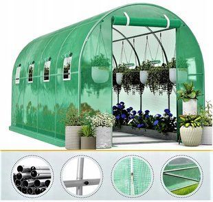 Теплица садовая для дома и дачи, Готовые дачные парники 10 м&sup2; (400 x 250см) Garden Line Польша P0025(7) фото