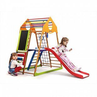 Дитячий спортивний комплекс KindWood Color Plus 3 SportBaby KindWood Color Plus 3 (4) фото