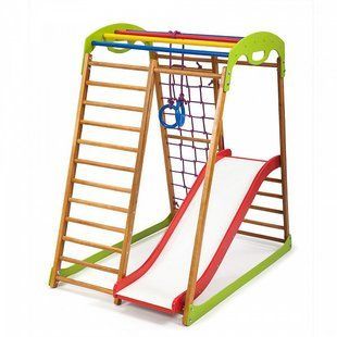 Дитячий спортивний комплекс для дому BabyWood Plus 1 SportBaby &laquo;BabyWood Plus 1&raquo; (4) фото