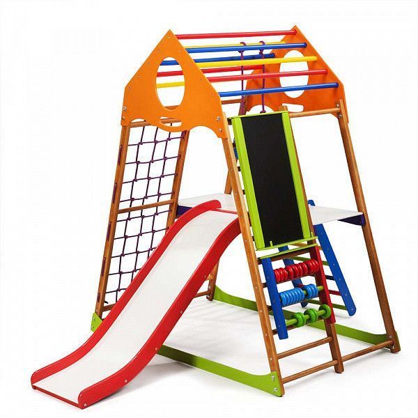 Дитячий спортивний комплекс для дому KindWood Plus 3 SportBaby &laquo;KindWood Plus 3&raquo; (4) фото