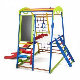 Дитячий спортивний комплекс для дому SportWood Plus 3 SportBaby &laquo;SportWood Plus 3&raquo; (4) фото