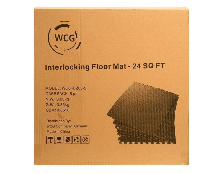 Мат-пазл для тренировок WCG EVA 1,9 cm - 6 частей EVA 6 (1) фото