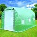 Теплиця садова Holla Garden 6 м&sup2; (3x2x2 м), міцний дачний парник із оцинкованого металу та ПЕ-плівки, Польща P0021(7) фото 8